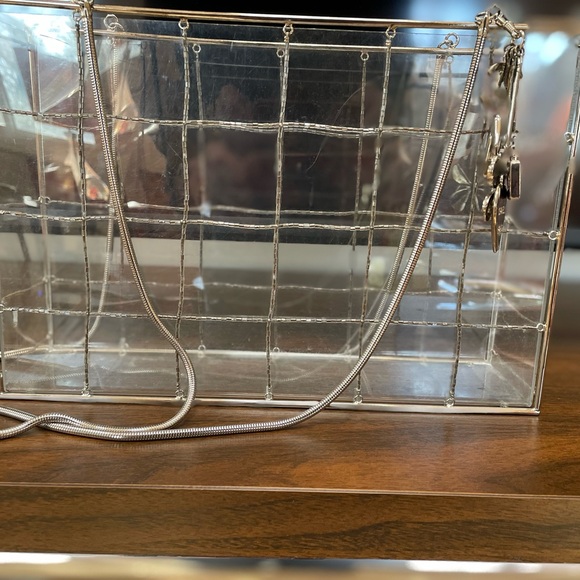 Chanel Silver Cage Bag - Picture 6 of 11